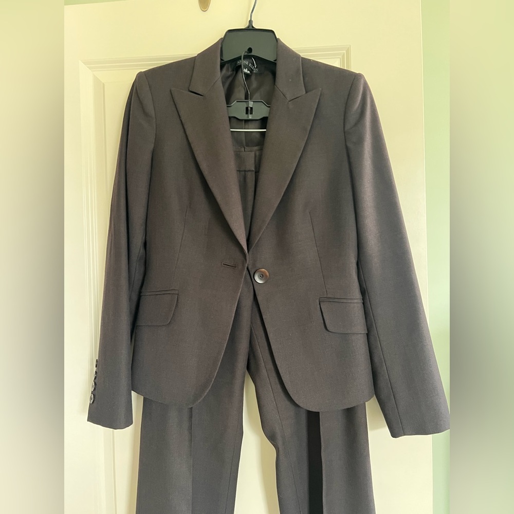 Anne Klein Brown PantsSuit